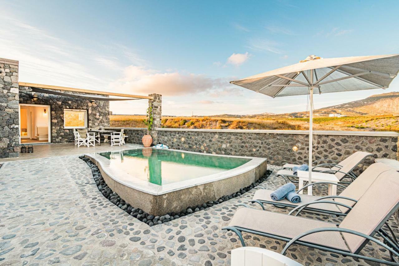Klimata House - Private Jacuzzi Pool & Bbq Villa ヴリハーダ エクステリア 写真