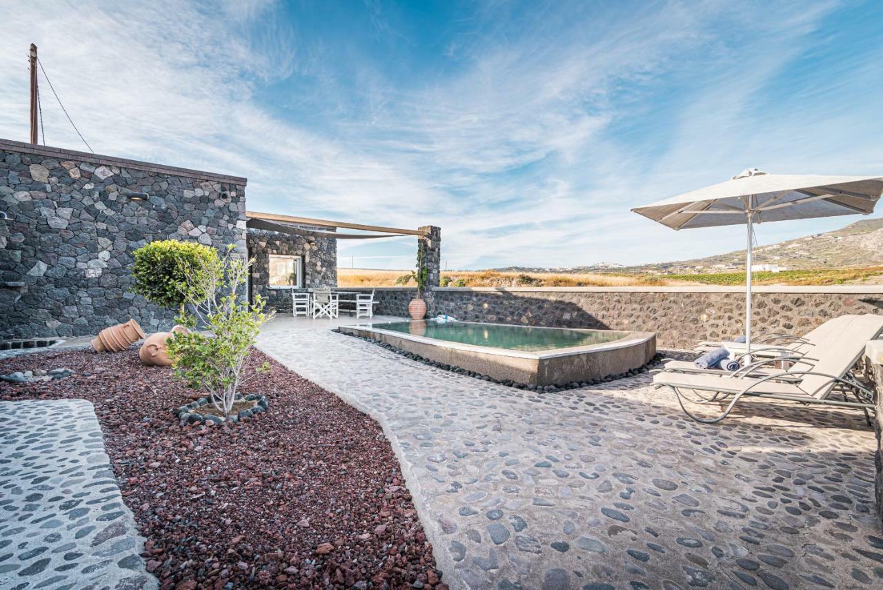 Klimata House - Private Jacuzzi Pool & Bbq Villa ヴリハーダ エクステリア 写真