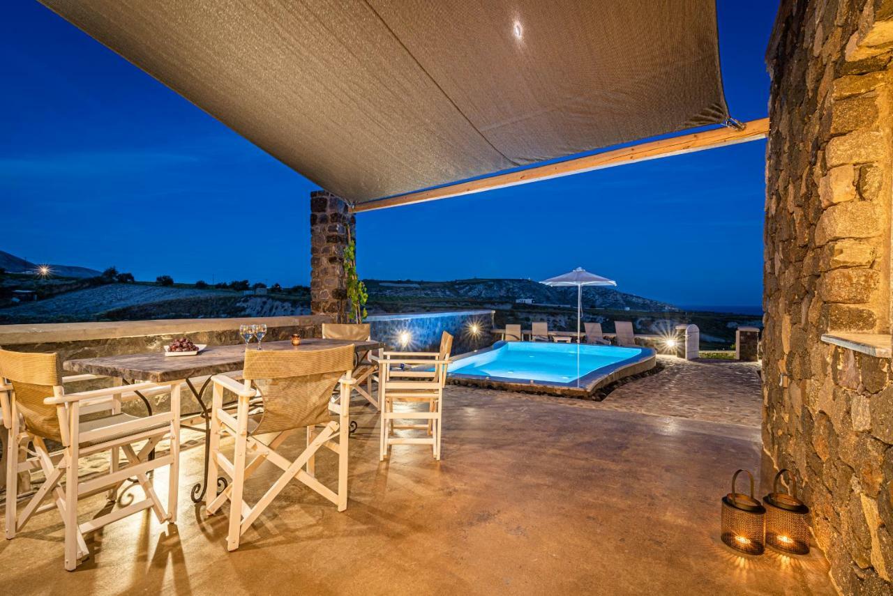 Klimata House - Private Jacuzzi Pool & Bbq Villa ヴリハーダ エクステリア 写真
